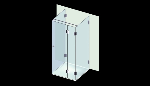 Varioglass Signum 514 Zuhanykabin víztiszta üveg (90x90x200 cm)