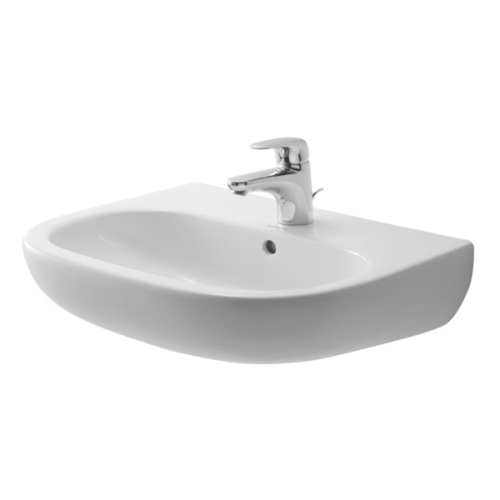 Duravit D-Code 65x50 cm-es mosdó 231065 (23106500002)