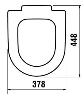 Jika Mio wc ülőke lassú záródású H8927123000001 (8.9271.2.300.000.1)