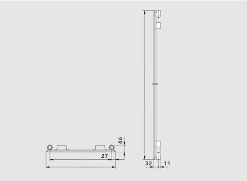 Vogel & Noot Vonova 10 (BT46) 600 mm magas kompakt radiátor (760, fehér, 600x1120 mm)