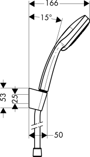 Hansgrohe Croma 100 Multi/PorterS kádszett  27595 000 (27595000)