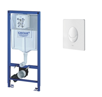 Grohe Rapid SL szerelőelem nyomólappal SZP-GR98 (38528001, 38505SH0)