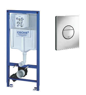 Grohe Rapid SL szerelőelem nyomólappal SZP-GR97 (38528001, 38765000)