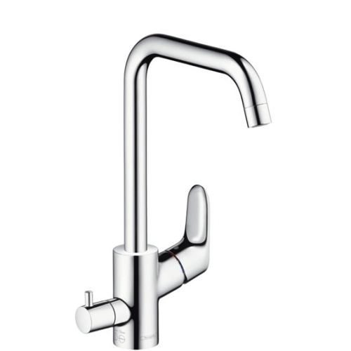 Hansgrohe Focus egykaros konyhai csaptelep elzárószeleppel 31823000