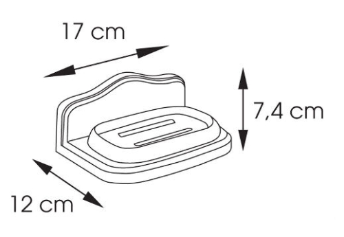 Sapho MONTANA szappantartó (8111)