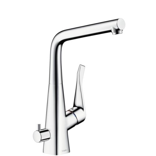 Hansgrohe Metris egykaros konyhai csaptelep, elzárószeleppel 14888 000 (1488800)