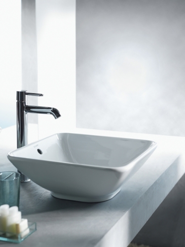 Duravit Bacino 42x42 cm-es ráültethető mosdó 0333420000