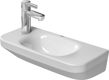 Duravit Durastyle 50x22 cm-es kézmosó csaplyuk balra 0713500009