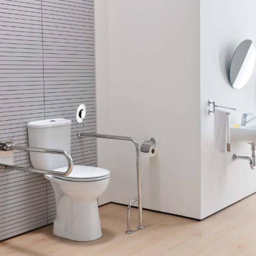 Creavit HANDICAPPED-WC + BIDÉ 2in1 - BD3041 kombi WC+BIDÉ-alsó kifolyású