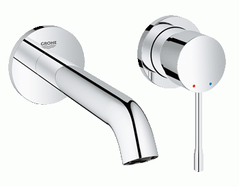 Grohe Essence New 2-lyukú fali mosdócsaptelep, króm 19408 001 (19408001)