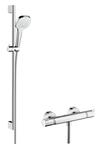 Hansgrohe Croma Select E Vario combiszett 0,90m, fehér/króm 27082 400 (27082400)