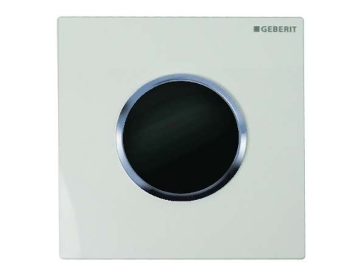 Geberit Sigma10 automata vizelde vezérlés, infravörös, hálózati fehér / matt króm / matt króm 116.025.KL.1