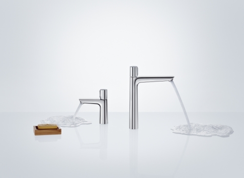 Hansgrohe Talis Select E egykaros magasított mosdócsaptelep 240, automata lefolyó-garnitúrával 71752 000 (71752000)