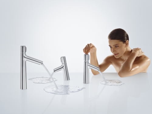 Hansgrohe Talis Select S 190 magasított mosdócsaptelep automata lefolyógarnitúra nélkül 72045 000 (72045000)