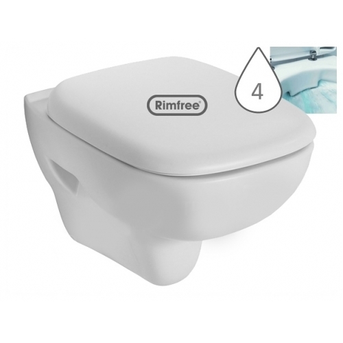 Kolo Style Fali WC Rimfree, öblítőperem nélkül L23120 (L23120000)