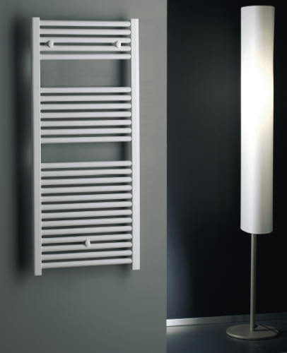 Lazzarini Sanremo egyenes törölközőszárítós radiátor, fehér 1420x600 mm (386481)