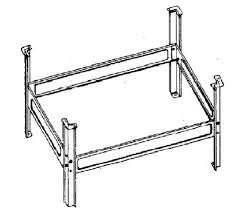 Aqualine Lábszerkezet ülőkádaknak (PIED 105)