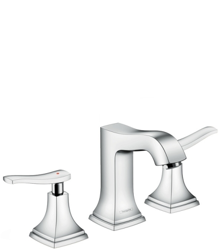 Hansgrohe Metropol Classic 110 3-lyukú mosdócsaptelep automata lefolyó-garnitúrával, króm 31330 000 (31330000)