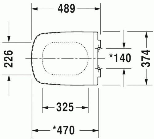 Duravit Durastyle Vital wc ülőke 0060510000