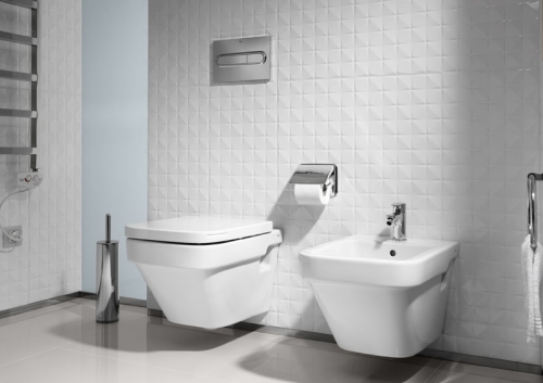 Villeroy & Boch Architectura fali bidé CeramicPlus bevonattal 4485 00 R1 (448500R1)