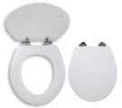 Novaservis Prestige WC ülőke koptatott fehér soft close, keményfa, WC/SOFTLYRA