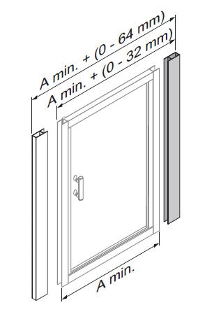 Jika Lyra Plus 90 cm-es zuhanyajtó, átlátszó üveg H2543820006681 (2.5438.2.000.668.1)