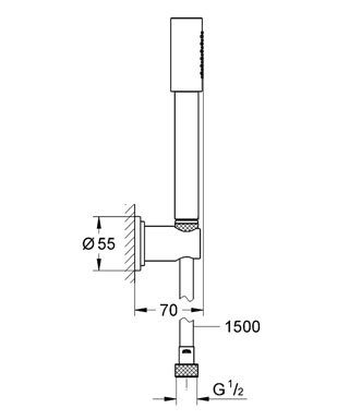 Grohe Sena zuhanyszett 28348 000 (28348000)