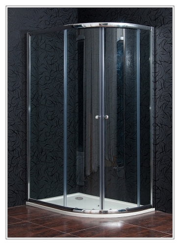 Arttec Klasik 80x120 cm aszimmetrikus zuhanykabin zuhanytálcával, balos