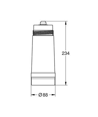 Grohe Blue szűrő S-méret, 600 liter 40404 001 (40404001)