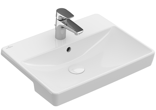 Villeroy & Boch Avento 55x44 cm elölről beépíthető mosdó 4A06 55 01 (4A065501)