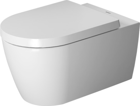 Duravit ME by Starck Rimless (öblítőperem nélküli) fali wc szett, ülőkével 45290900A1