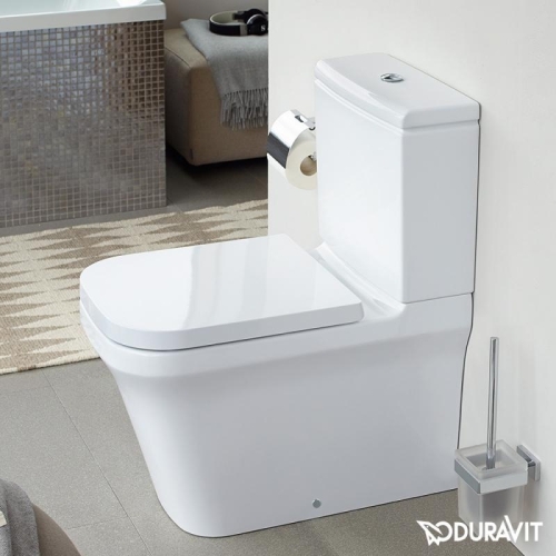 Duravit P3 Comforts öblítőperem nélküli monoblokkos wc alsó rész 2167090000