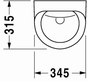 Duravit Utronic elektronikus (hálózat) piszoár 0830370093