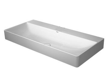 Duravit DuraSquare 100x47 cm mosdó csaplyuk nélkül, csiszolt 2353100079