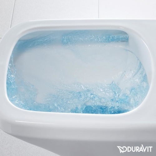 Duravit Durastyle Compact Rimless (öblítőperem nélküli) fali wc HygieneGlaze felület 2571092000