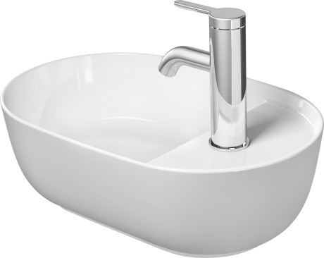 Duravit Luv 42x27 cm ráültethető mosdó, szatén fehér 0381422600