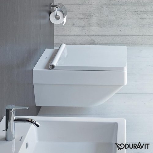 Duravit Vero Air Rimless öblítőperem nélküli fali wc HygieneGlaze felület 2525092000