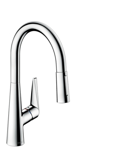 Hansgrohe M5116-H200 egykaros konyhai csaptelep 200 kihúzható zuhanyfejjel, króm 73851000