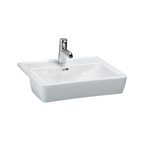 Laufen Pro 56x44 cm mosdó csaplyuk nélkül H8129610001091 (8.1296.1.000.109.1)