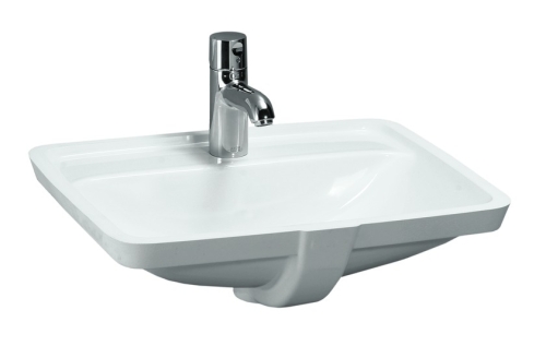 Laufen Pro S 52,5x40 cm alulról beépíthető mosdó H8119660001041 (8.1196.6.000.104.1)