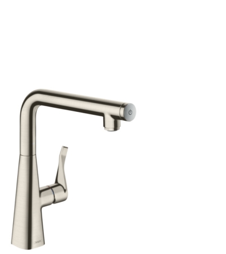 Hansgrohe Metris 260 konyhai csaptelep, szálcsiszolt felület 14847800