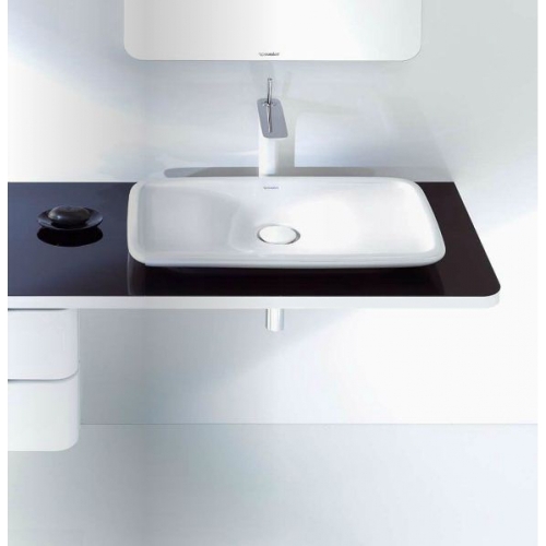 Duravit PuraVida 70x42 cm ráültethető mosdó WonderGliss felülettel 03707000001