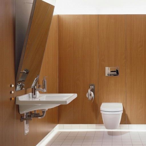 Duravit Starck 3 fali wc mozgáskorlátozottak részére HygieneGlaze felülettel 2203092000