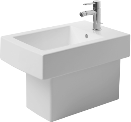 Duravit Vero álló bidé WonderGliss felülettel 22401000001