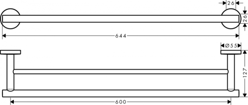 Hansgrohe Logis Universal 3 az 1-ben szett 41727000