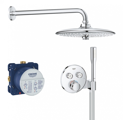 Grohe Grohtherm Smartcontrol falsík alatti termosztátos zuhanyszett 34744000