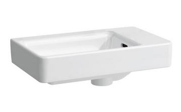 Laufen Pro S 48x28 cm kézmosó csaplyuk nélkül LCC felülettel H8159544001091 (8.1595.4.400.109.1)