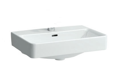 Laufen Pro S Compact 55x38 cm mosdó csaplyuk nélkül LCC felülettel H8189584001091 (8.1895.8.400.109.1)