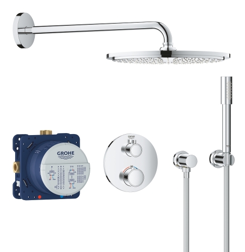 Grohe Grohtherm Rainshower Cosmopolitan 160 falsík alatti zuhanyszett 34731000