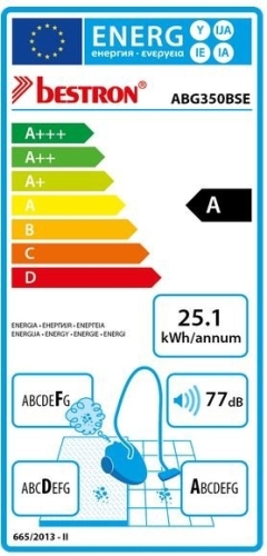 Bestron ABG350BSE ACURATO PLUS Porszívó